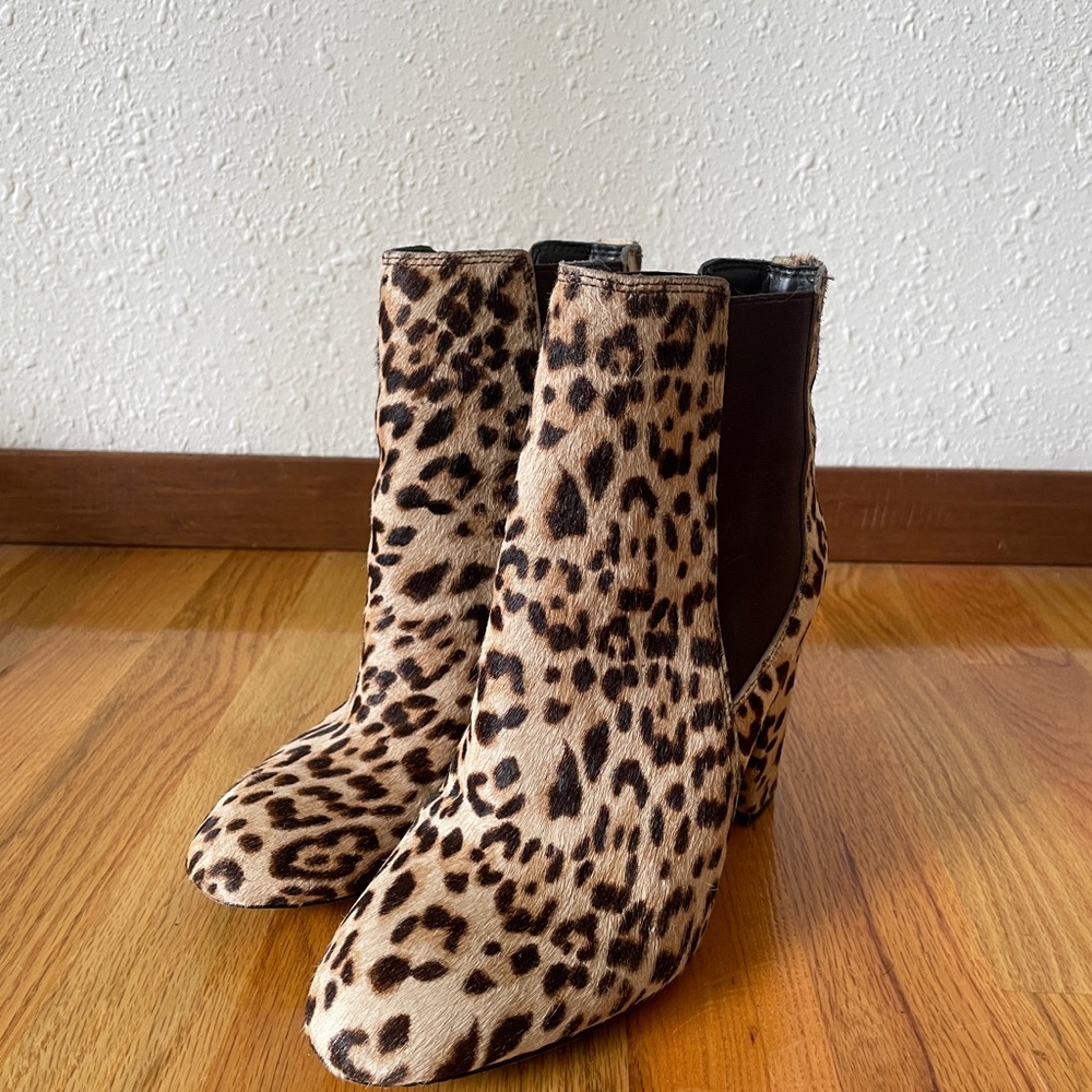 Animal Print Booties - image 3